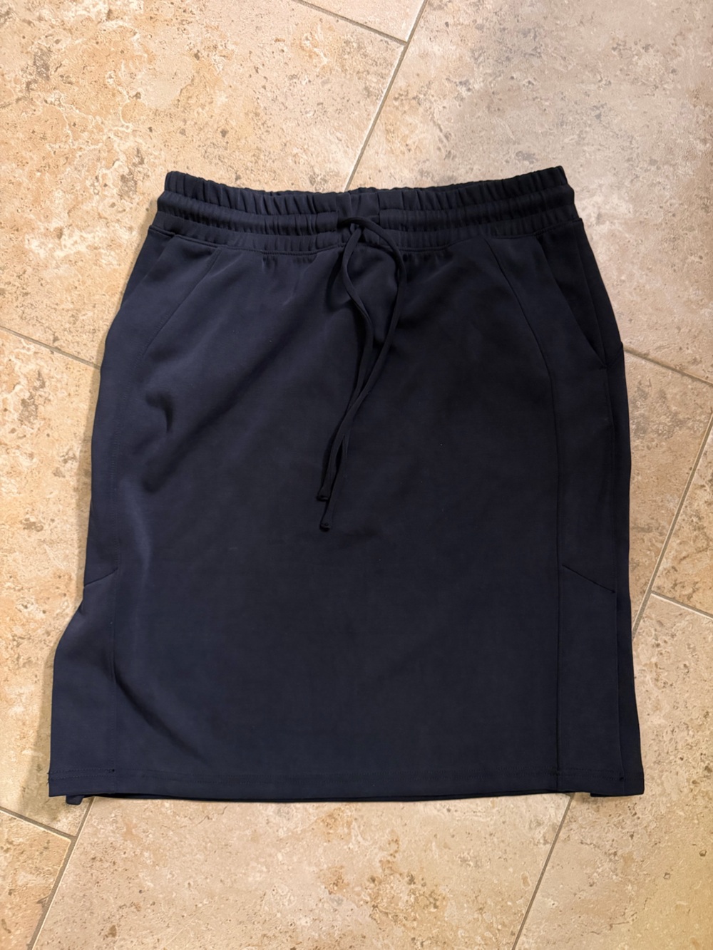 FLX Scuba Knit Skirt in Black